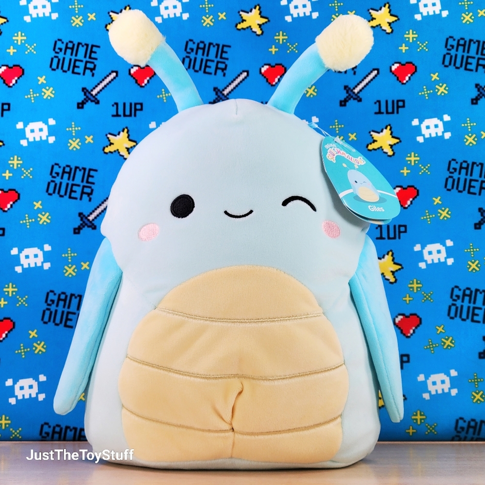 Squishmallow Giles the Grasshopper 11" 2022 UltraSoft Stuffed Animal Plush NWT